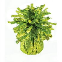 PMU Kisses Balloon Weights - Decorative Balloon Weight for Christmas, Thanksgiving, Birthday, Party Favors, Wedding & Baby Shower - 6oz. Lime Green, Pkg/6