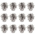 thumbnail image 1 of PMU Kisses Balloon Weights - Decorative Balloon Weight for Christmas, Thanksgiving, Birthday, Party Favors, Wedding & Baby Shower - 6oz. Silver, Pkg/12, 1 of 7