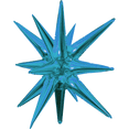 thumbnail image 1 of PMU Magic Shiny Starburst 22 Inch Mylar Foil Balloon - Royal Blue - Party Decoration Accesory (1/Pkg) Pkg/1, 1 of 6