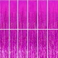 thumbnail image 1 of PMU Metallic Fringe Curtains (Hot Pink) 3ft x 8ft Pkg/12, 1 of 7