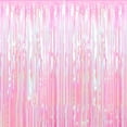 thumbnail image 1 of PMU Metallic Fringe Curtains (Iridescent) 3ft x 8ft Pkg/1, 1 of 6