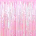 thumbnail image 1 of PMU Metallic Fringe Curtains (Iridescent) 3ft x 8ft Pkg/6, 1 of 6