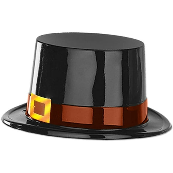 PMU Miniature Black Plastic Topper w/Buckle Band 4¾in. x 2in. Pkg/1