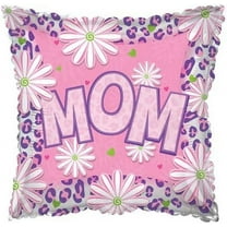 PMU Mother's Day 17 Inch Mylar Balloon "Mom" Pkg/1