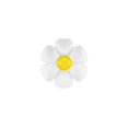 thumbnail image 1 of PMU Mylar White Daisy Flower Shaped 19 Inch Small Mylar Balloon - Party Decorations for Birthday Wedding Baby Shower Party Decorations Supplies Pkg/5, 1 of 1