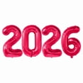 thumbnail image 1 of PMU New Year's Eve Party 2026 New Year, Graduation "2026" 40in Ruby Red Number Mylar Balloons Birthday, Special Events Accessories Party Celebration (4/pkg) Pkg/1, 1 of 7