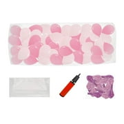 PMU New Year's Eve Party Balloon Drop Kit (100 - 5in or 50 - 9in Balloons with Hand Pump) Pastel Pink Assortment 2026 New Year Celebration Accessories (45733-00096-905102-72580) Pkg/1