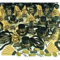 thumbnail image 1 of PMU New Year's Eve Party Supplies 2026 Gold Bonanza Sensation Party Kit Assortment for 300 persons - New Year's Eve Decorations Supplies, Outfits for Adults, Men and Women (300/psn), 1 of 7