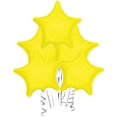 thumbnail image 1 of PMU Opaque Yellow Star Shaped 18 Inch Mylar Foil Balloon Birthday Party Wedding Baby Shower Decorations Pkg/10, 1 of 1