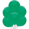 thumbnail image 1 of PMU Outdoor Display Balloons 17 Inch PartyTex Premier Standard Deep Jade Latex Pkg/12, 1 of 1