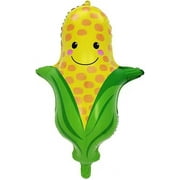 PMU Party Themes 22 Inch Corn on the Cob Mylar-Foil Balloon (1/Pkg) Pkg/1