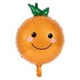 thumbnail image 1 of PMU Party Themes 22 Inch Orange Fruit Mylar-Foil Balloon (5/Pkg) Pkg/1, 1 of 1