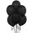 thumbnail image 1 of PMU PartyTex Pitch Black Permium 12 Inch Latex Balloons Pkg/50, 1 of 7