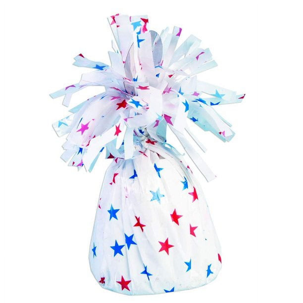 PMU Patriotic Kisses Balloon Weights Decorative Balloon Weight for