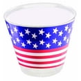 thumbnail image 1 of PMU Patriotic USA American Flag 4th of July Red, White and Blue Stars and Stripes Tumbler- 9oz Plastic (10/Pkg) Pkg/12, 1 of 1