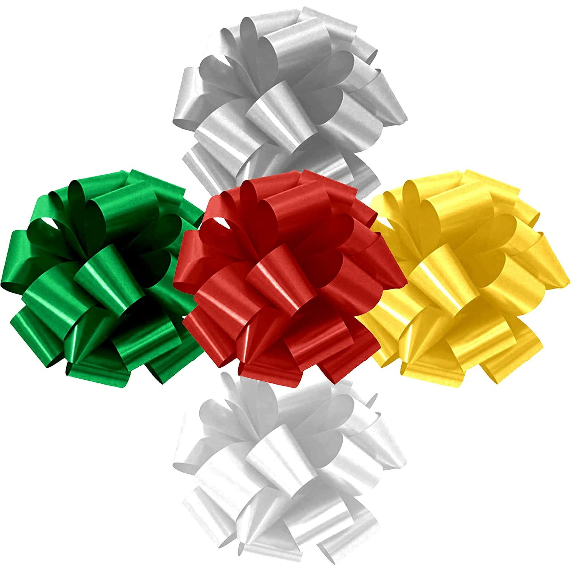 PMU Pom-Pom Pull-Apart - Pull Out Bows 5 Inch Birthday Assortment - 20 Loops (5/pkg)Pkg/3