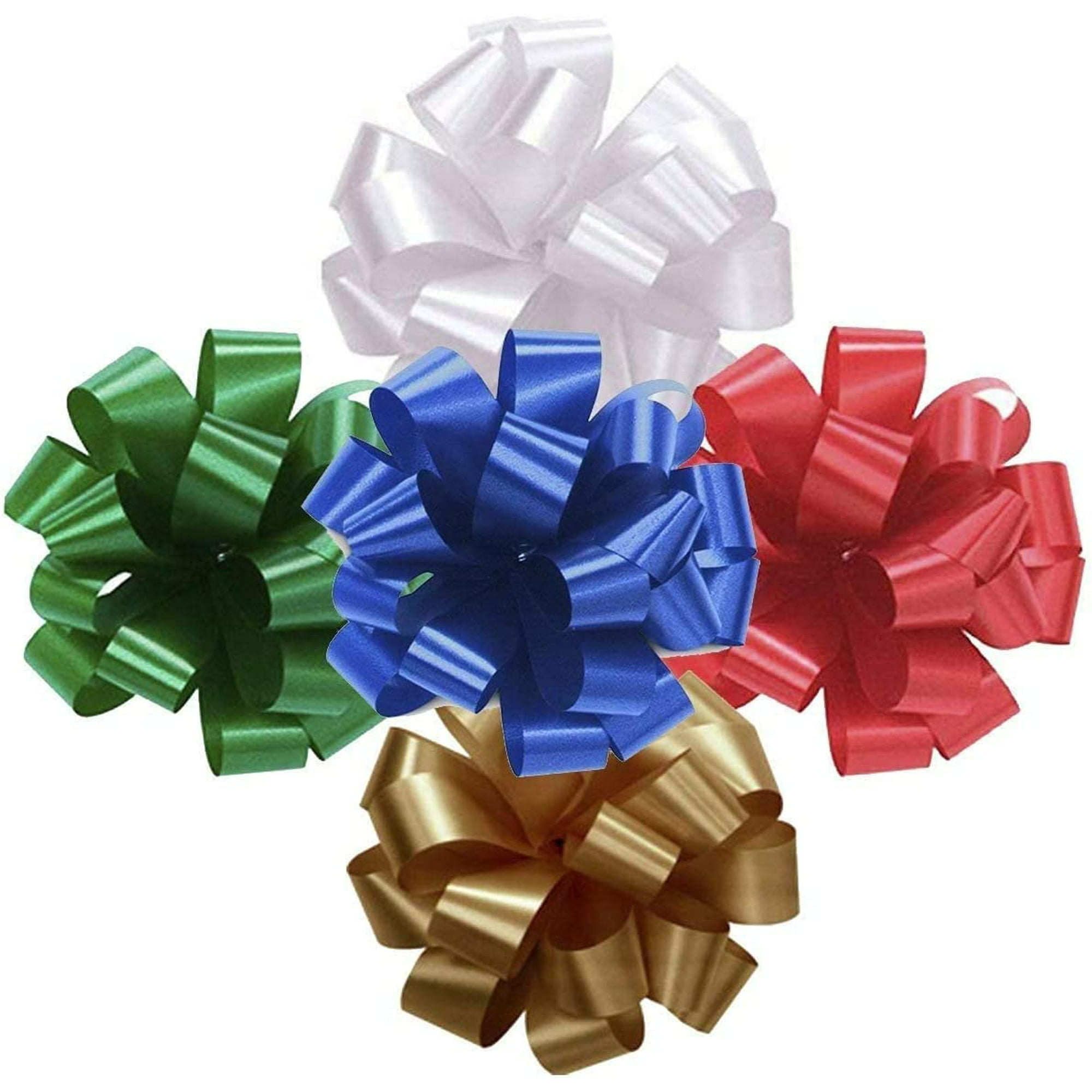 PMU Pom-Pom Pull-Apart - Pull Out Bows 5 Inch Holiday Assortment - 20 Loops (5/pkg)Pkg/1
