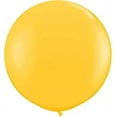 thumbnail image 1 of PMU Premium Latex Balloons - Jumbo Size Balloons for Birthdays, Wedding Parties, Baby Shower, Indoor & Outdoor Party Events & Decoration Supplies - Made in USA, 36 Inch Quartz Yellow, Pkg/6, 1 of 1