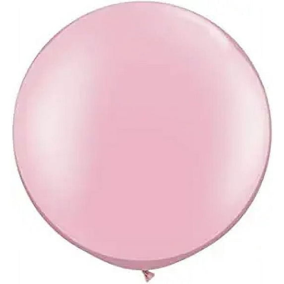 PMU Premium Latex Balloons - Jumbo Size Balloons for Birthdays, Wedding Parties, Baby Shower, Indoor & Outdoor Party Events & Decoration Supplies - Made in USA, 36 Inch Fuchsia, Pkg/6