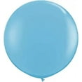thumbnail image 1 of PMU Premium Latex Balloons - Jumbo Size Balloons for Birthdays, Wedding Parties, Baby Shower, Indoor & Outdoor Party Events & Decoration Supplies - Made in USA, 36 Inch Azure Blue, Pkg/4, 1 of 7