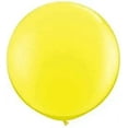 thumbnail image 1 of PMU Premium Latex Balloons - Jumbo Size Balloons for Birthdays, Wedding Parties, Baby Shower, Indoor & Outdoor Party Events & Decoration Supplies - Made in USA, 36 Inch Canary Yellow, Pkg/2, 1 of 7