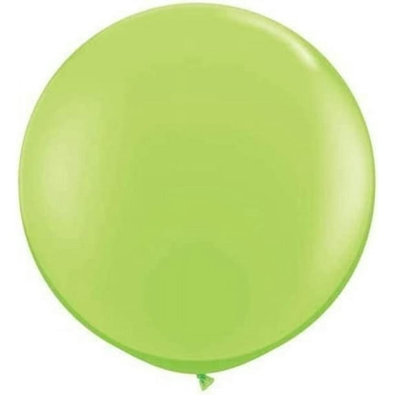PMU Premium Latex Balloons - Jumbo Size Balloons for Birthdays, Wedding Parties, Baby Shower, Indoor & Outdoor Party Events & Decoration Supplies - Made in USA, 36 Inch Lime Green, Pkg/6