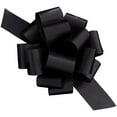 thumbnail image 1 of PMU Pull String Bows - Gift Bows for Wedding, Birthdays & Anniversaries - Ribbon Bows for Flowers & Basket Decoration - Large Bow for Gift Wrapping - 5 Inch 20 Loops Black - (3/pkg)Pkg/1, 1 of 6