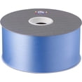 thumbnail image 1 of PMU Smooth Water Resistant Floral Satin Ribbon 2 1/2 Inch X 100 Yards Light Blue Pkg/1 Perfect for Florists, Gift Wrapping, Wedding Decor,, 1 of 1