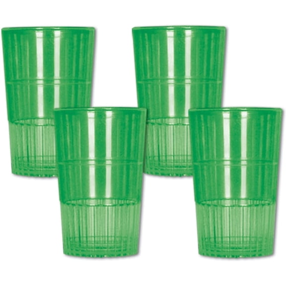 PMU St. Patrick's Day Tableware Decorations and Party Supplies - St. Patrick Shot Glasses - Irish Costume, Party Accessory (8/pkg) Pkg/1