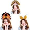 thumbnail image 1 of PMU Thanksgiving 3pc Assorted Thanksgiving Headbands Party Costume Accessories (75631, 78895, 75632) (3/Pkg) Pkg/1, 1 of 6