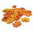 thumbnail image 1 of PMU Thanksgiving Autumn Leaf Assortment Artificial Fall Leaves Decor Harvest Colored Table Decoration Indoor/Outdoor Thanksgiving Party Events Accessory (50/Pkg) Pkg/6, 1 of 6