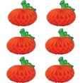 thumbnail image 1 of PMU 6Pc Thanksgiving Honeycomb Decorations, 9in Pumpkins Table Centerpieces for Thanksgiving Party, Fall Harvest Themed Décor, 1 of 11
