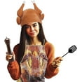 thumbnail image 1 of PMU Thanksgiving Roasted Turkey Hat and Turkey Apron Set Party Decorations and Costume Accessories (2/Pkg) Pkg/1, 1 of 6