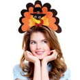 thumbnail image 1 of PMU Thanksgiving Party Costume Accessories for Adults Tom Turkey Headband (6/Pkg) Pkg/1, 1 of 8