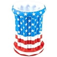 thumbnail image 1 of PMU US Flag Patriotic Inflatable Drink Cooler Pkg/1, 1 of 1