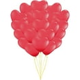 thumbnail image 1 of PMU Valentine’s Day Heart Shaped Balloons 15 Inch PartyTex Premium Red Latex Decorations for Valentine's Day, Weddings, Birthdays, Anniversaries, Engagements Pkg/50, 1 of 7