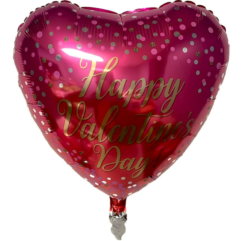 Happy Valentine's Day Heart Balloon (18 inch) Happy Valentine's Day Heart Balloon (18 inch)