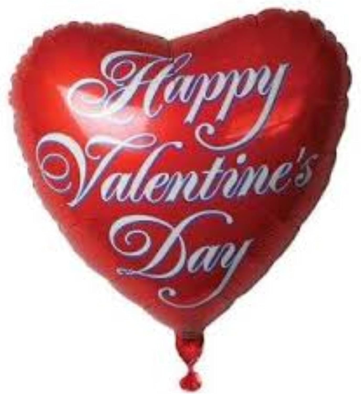 PMU Valentine’s Day Heart Shaped Valentine Pale Roses 18 Inch Mylar ...