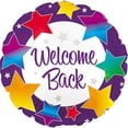 thumbnail image 1 of PMU Welcome Back Rainbow Stars 18 Inch Mylar Balloon Pkg/25, 1 of 1