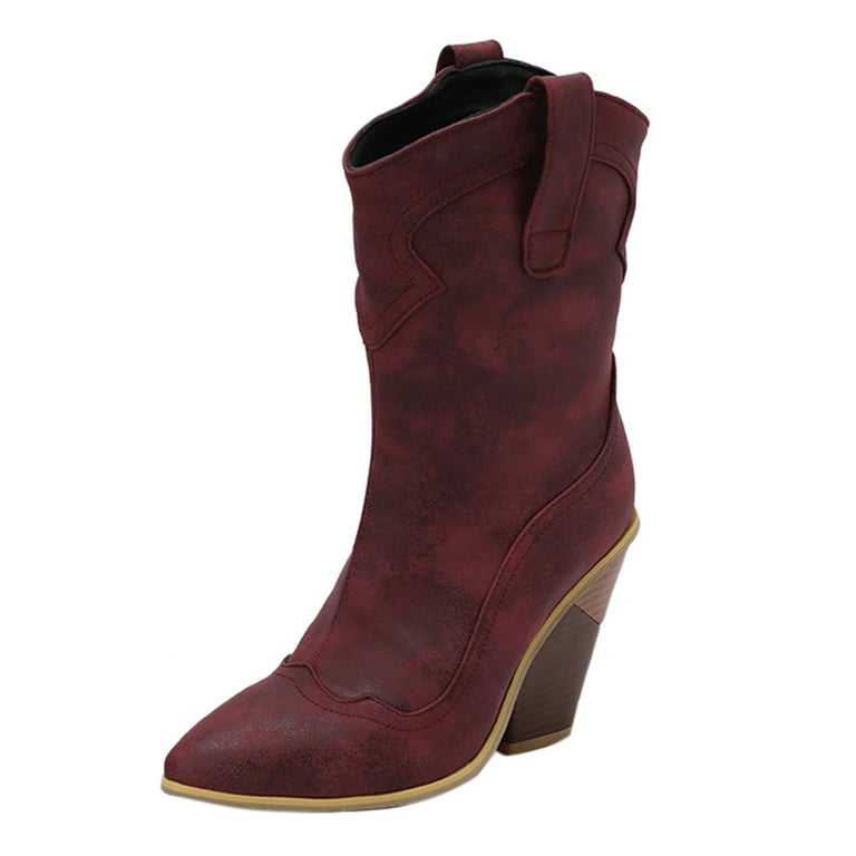 Ladies cowboy shop booties