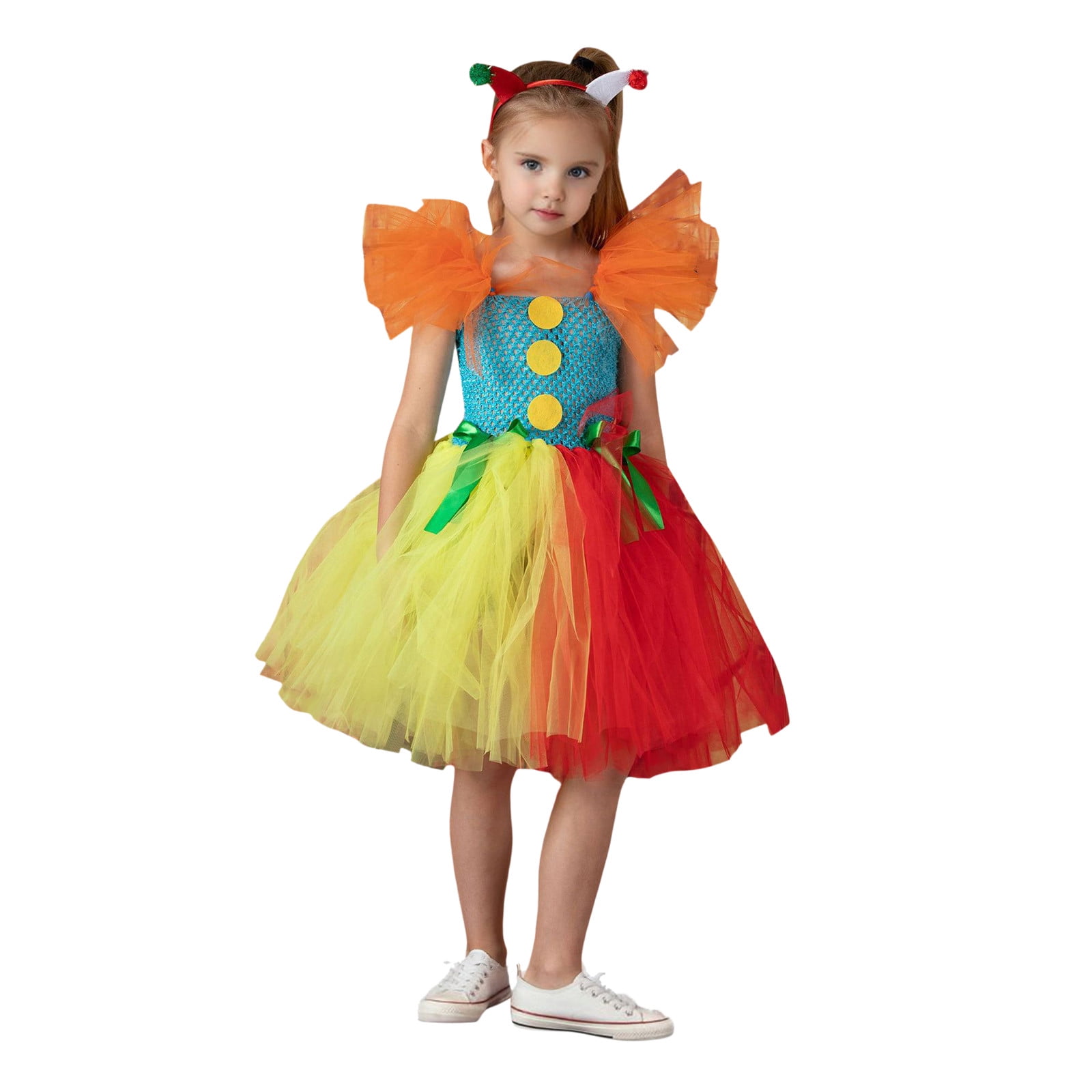 PMUYBHF Baby Outfits 1218 Months Toddler Girls Fly Sleeve Tulle Gown