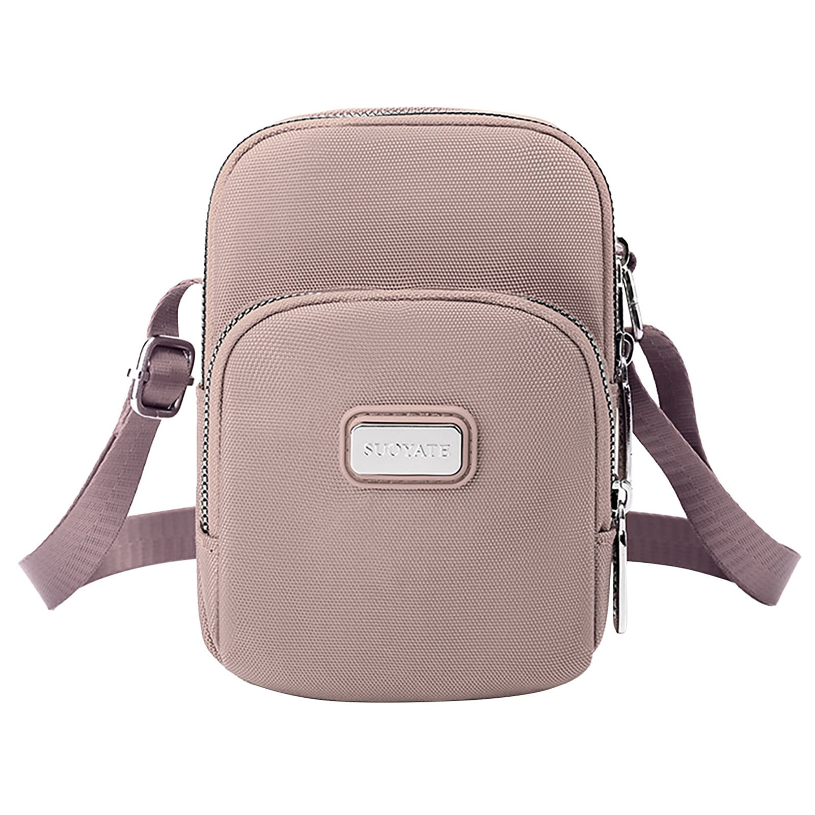 PMUYBHF Black Shoulder Bag Leather Straps for Crossbody Bags Women Gold 2024 New Solid Color