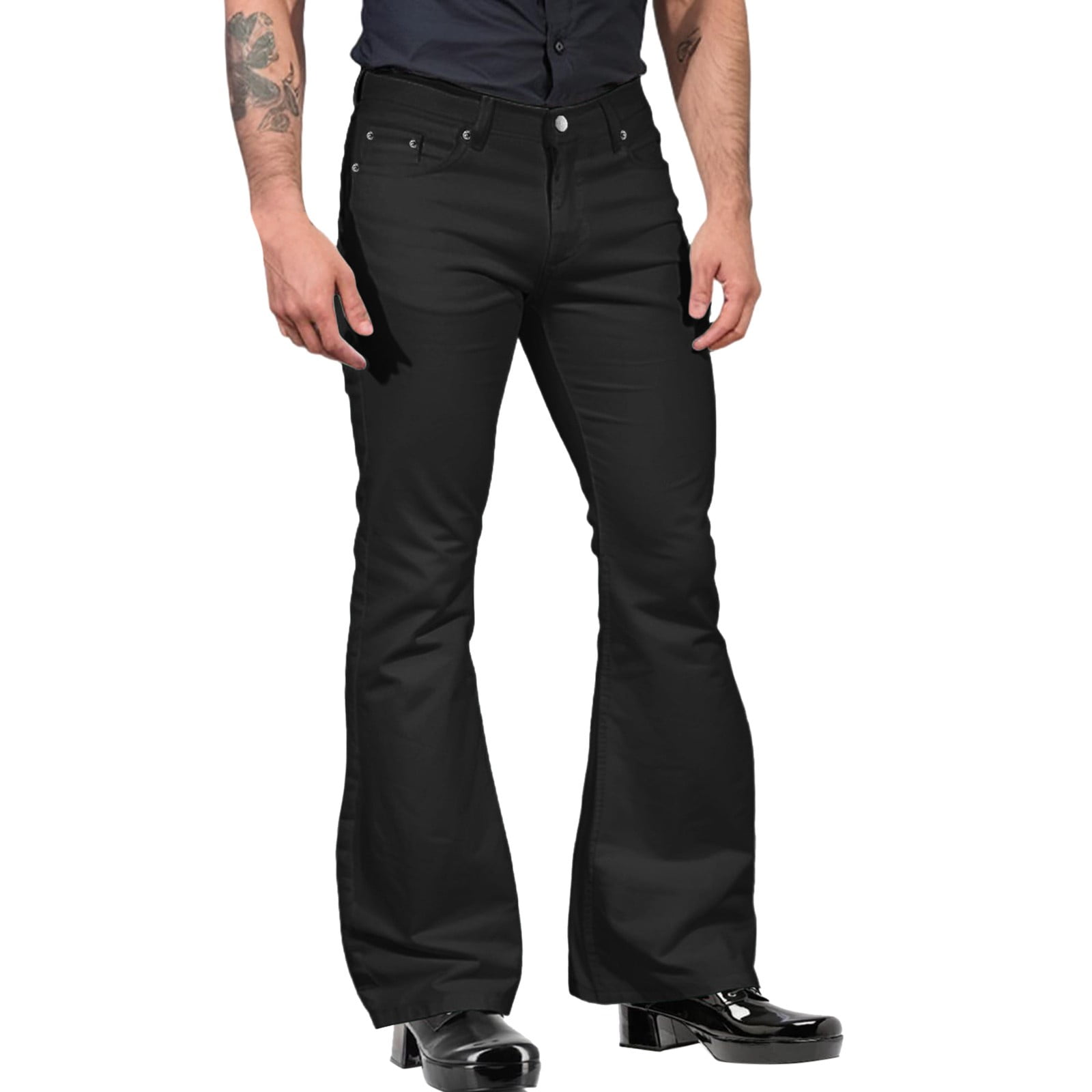 Elastic Jeans Man Size 44 | Men's Jeans 46 | Pencil Pants | Jeans Ankle |  Trousers - Length - Aliexpress