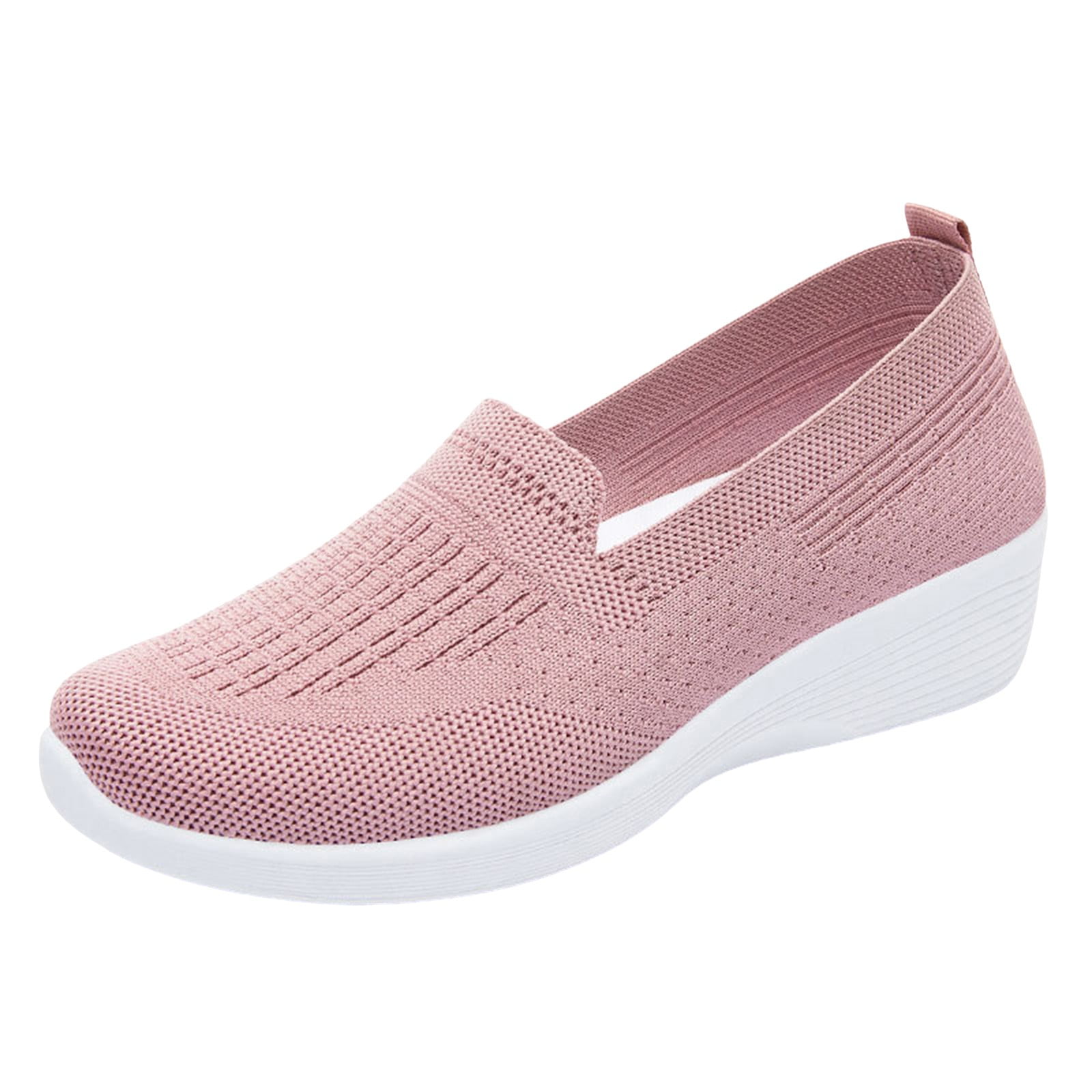 PMUYBHF Dress Shoes for Women Wide Width Arch Support Women Casual ...