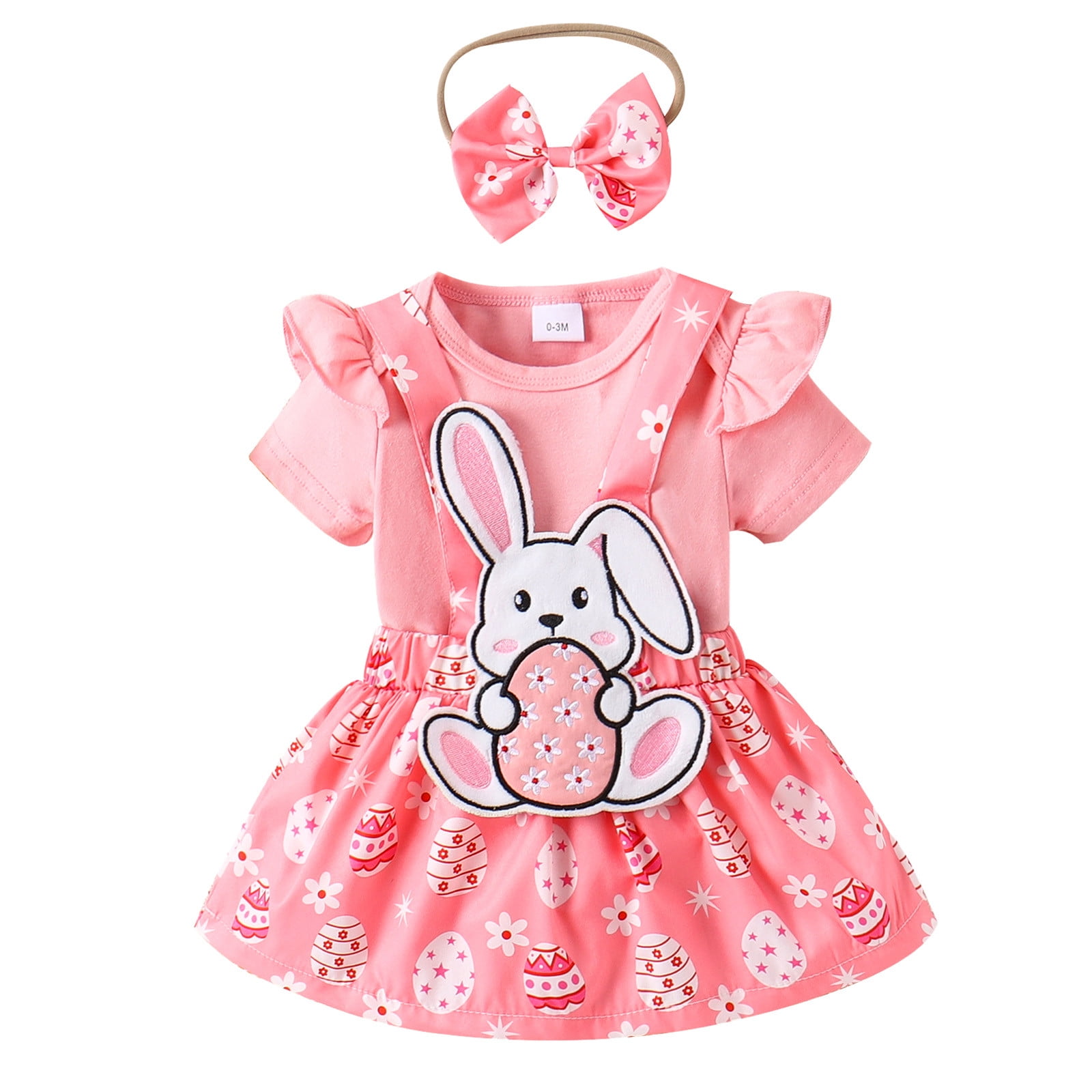 PMUYBHF Fall Baby Girl Clothes 1218 Months Toddler Girls Easter Short