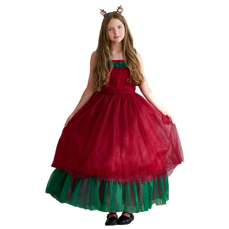 Girls size 14 christmas dress top