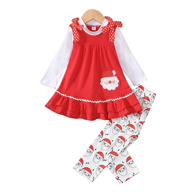PMUYBHF Girls Christmas Dresses Size 66X Toddler Kids Baby Girls