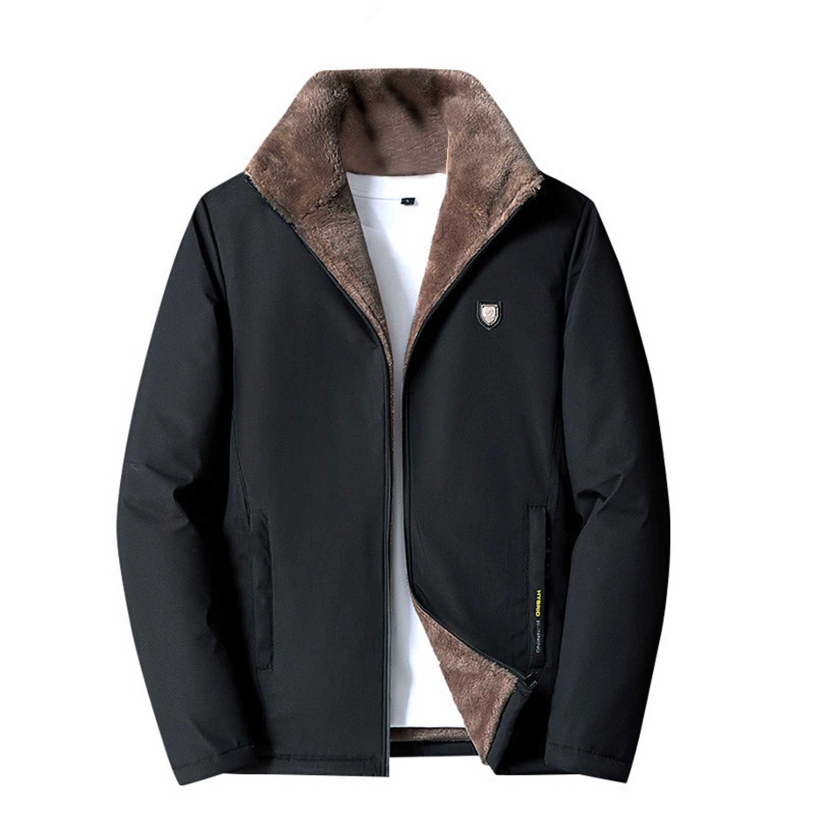 Collarless jean jacket clearance mens
