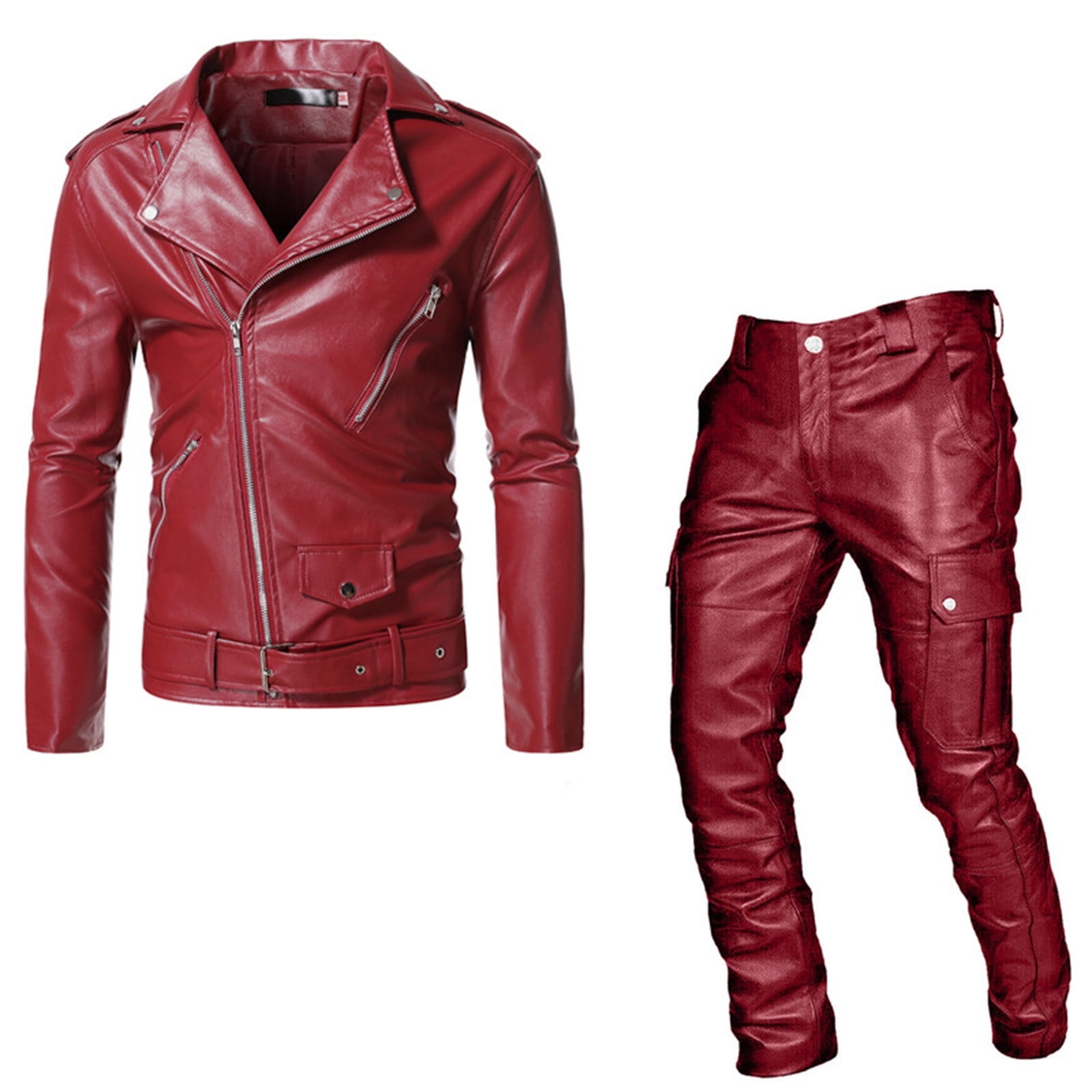 PMUYBHF Male 80S Outfit for Men 4Xl July 4 Male Punk Casual PMUYBHF Male 80S Outfit for Men 4Xl July 4 Male Punk Casual