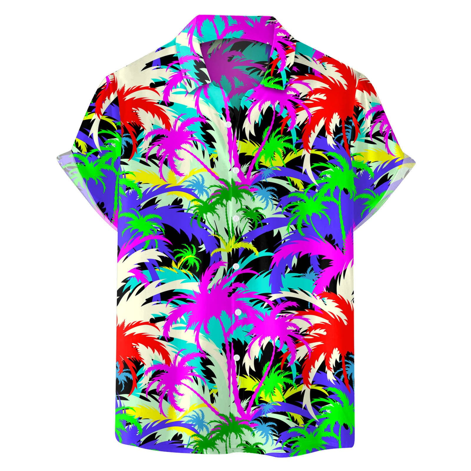 PMUYBHF Male M Yellow Shirt Men July 4 Mens Digital 3D Printed T Shirt